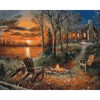 Malování podle čísel iPicasso 40x50 cm na rámu