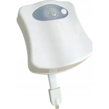 Noční světlo LED SVĚTLO DO WC TOALETY S ČIDLEM POHYBU A SVĚTLA