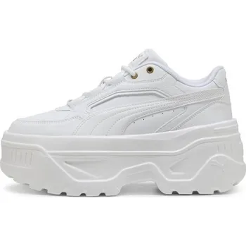 Dámská obuv Dámská volnočasová obuv Puma KARMEN X-TRA 6.5 Bílá, Zlatá