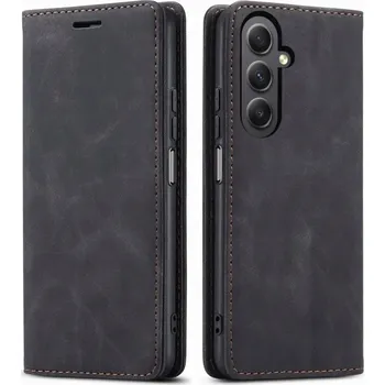 Pouzdro na mobilní telefon Flipové pouzdro Radian pro Samsung Galaxy S25 FE, černé