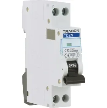 Jistič Tracon TDZNC20 Jistič 1+N. char. C, TDZN, 1+N, C20, 6kA (Tracon TDZNC20)