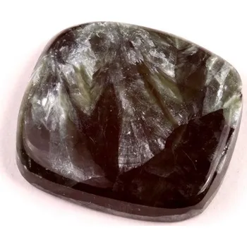Přírodní kámen Kabošon Serafinit č.7200 (26x24x6mm)