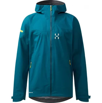 Cyklistická bunda Pánská ultralehká bunda Haglöfs L.I.M AIRAK GTX - modrá Velikost: L