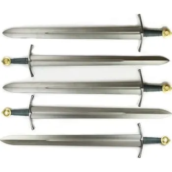 Šerm JEDNORUČNÍ MEČ DISC de luxe, měkčený - FAKESTEEL