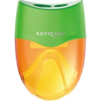 Ořezávátko Ořezávátko KEYROAD Mellow Duo, dvojité, oranžové
