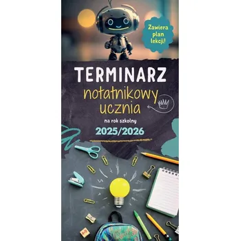 Kalendář ŠKOLNÍ KALENDÁŘ/ZÁPISNÍK 2025/2026 - Studentský diář s rozvrhem hodin