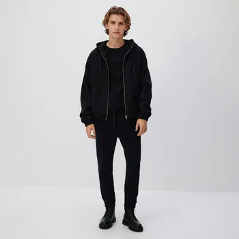 Pánské džíny Reserved - Džíny jogger fit - černý - WM863-99J - WM863-99J-XXL