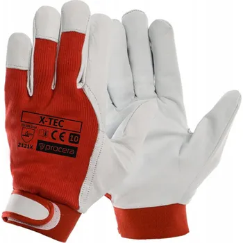 Pracovní rukavice Pracovní rukavice Procera X-Tec z kůže vyztužené kozí kůží