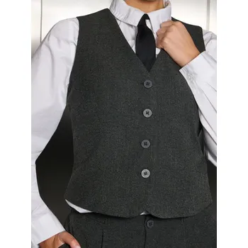 Dámská vesta Sinsay - Kostýmková vesta - šedá - 401GY-99M - 401GY-99M-XS