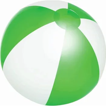 Nafukovací Plážový Míč Atlantic Shiny - Bílá / Zelená