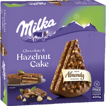 Almondy Milka čoko dort s lískovými oříšky 400g