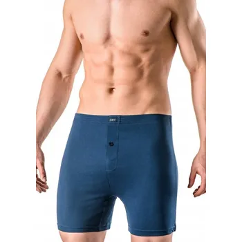 Pánské spodní prádlo Key Spodní Prádlo Boxerky modré velikost XL