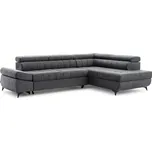 Pravostranná rozkládací rohová pohovka Valoris L - Meble Bogart monolith 92 280x77 cm