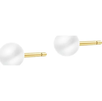 Náušnice Zlaté náušnice s perlami - AP543-1236
