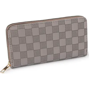 Peněženka Dámská peněženka 10x19 cm, velké, 5 šedá