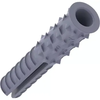 Hmoždinka Plastová hmoždinka FLOMA - průměr 1,6 cm, délka 9 cm - 84160051