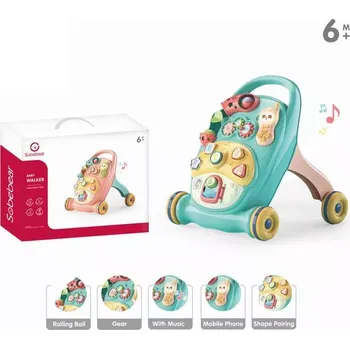 Dětské chodítko Chodítko pchací edukativní, 2 barvy