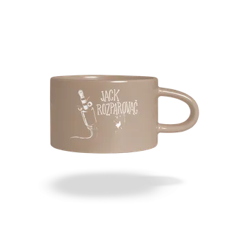 Bastard Jack Rozparovač hrnek makronka Brown Macaron