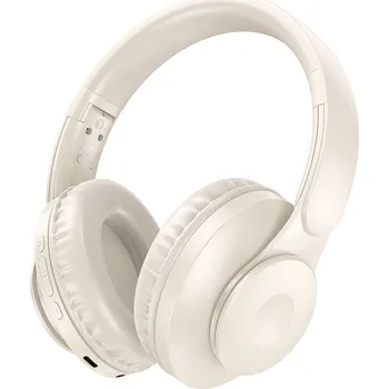 Sluchátka Bezdrátová sluchátka Hoco Milky Whitetooth W45 Milky White
