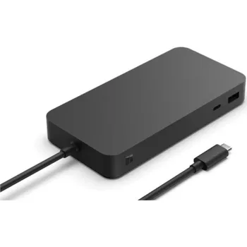 Notebook Microsoft Surface Thunderbolt 4 Dock Con, CS EL HU SK, CEE, Black T8H-00017