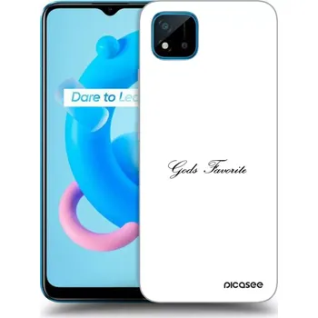Pouzdro na mobilní telefon Picasee silikonový průhledný obal pro Realme C11 (2021) - Gods Favorite