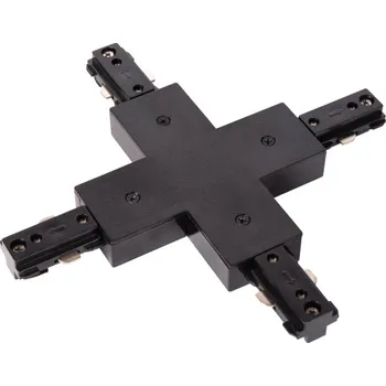 Bodové svítidlo Lucide TRACK X-konektor - 1-okruhový systém osvětlení kolejí - Černá (prodloužení)