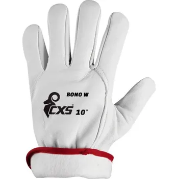 Pracovní rukavice Canis CXS Rukavice BONO W, celokožené, zimní 370010400009 9