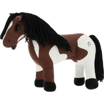 Hračka pro nejmenší EQUITHÈME Koník plyšový Poly Pony Academy Equithème, brown/white