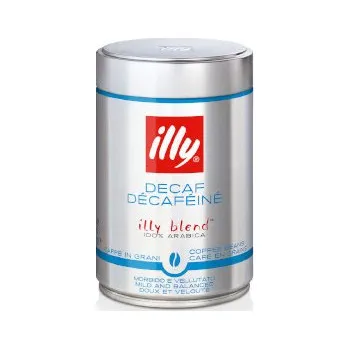 Káva Illy Decaffeinato dóza zrnková káva 250 g