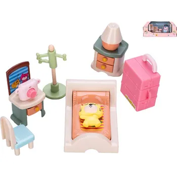 Figurka _Ostatní 1_ Zvířecí domácnost herní set s figurkou a doplňky 9-13ks 2 druhy