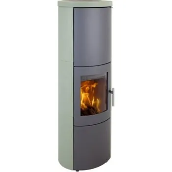 Krbová kamna HETA Scan-line 830S černý lak a kompletní obklad keramika