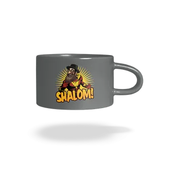 Bastard Shalom! hrnek makronka Grey Macaron