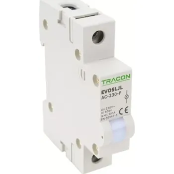 Jistič Tracon SLJL-AC230-F Modulární kontrolka Led, bílá, 230V AC (Tracon SLJL-AC230-F)