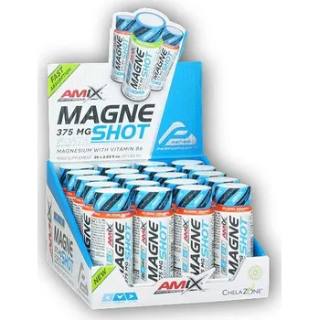 Proteinový nápoj Amix 20x Magne Shot Forte 375mg 60ml Mango