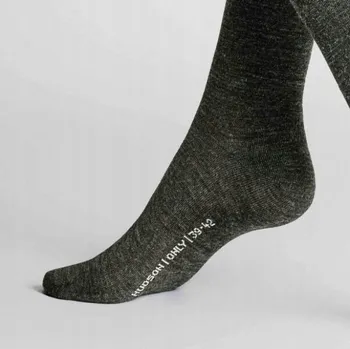 Pánské ponožky Pohodlné klasické bavlněné ponožky Hudson ONLY šedé melanž 35-38