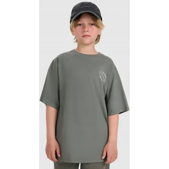 Dívčí tričko Dětské tričko 4F , šedé bavlna velikost 158