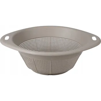Cedník a síto Plastové sítko 30 cm béžové
