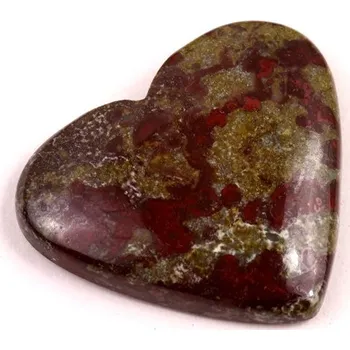 Přírodní kámen Kabošon Dragon Blood Jasper č.7226 (27x32x6mm)