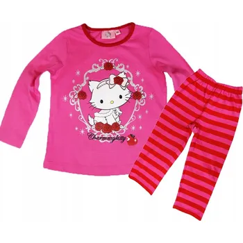 Dívčí pyžamo Bavlněné pyžamo pro dívku Charmmy Kitty, roztomilé růžové, velikost 128