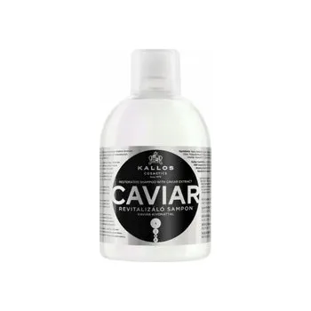 Šampon Kallos Caviar Restorative Hair Shampoo With Caviar Extract revitalizační šampon na vlasy s extraktem z kaviáru 1000ml