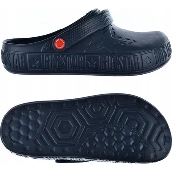 Dámská obuv Dámské nazouváky Big Star II275002 tmavě modré 36