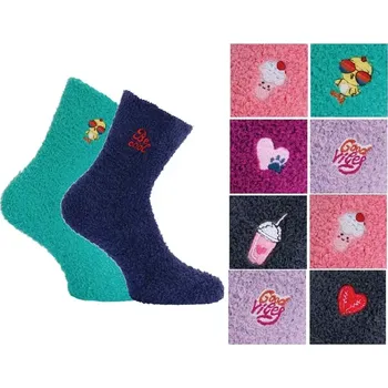 Dámské ponožky Dámské ponožky 37489 - 2 páry - 35-42 / tmavě modrá