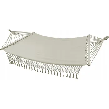 Obraz Houpací síť bez tyče MEVEN béžová, nosnost 110 kg, 200 x 150 cm