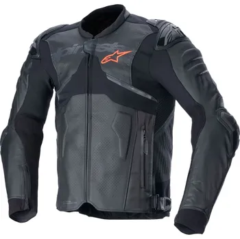 Moto bunda Kožená bunda na motorku Alpinestars Atem 5 černá