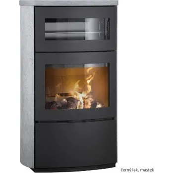 Krbová kamna HETA Scan-line 1000B šedý lak a mastek