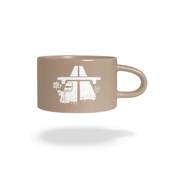 Bastard Dál nic hrnek makronka Brown Macaron