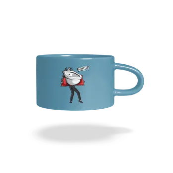 Bastard Bidet hrnek makronka Blue Macaron