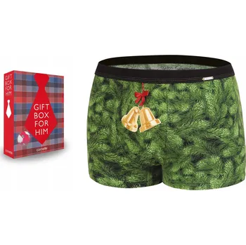 Boxerky CORNETTE 007/52 Pánské boxerky VÁNOČNÍ - XXL
