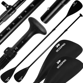 Skládací a nastavitelné pádlo 2v1 Blade černé