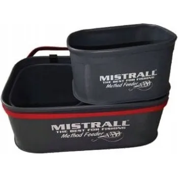 Zabezpečení domácnosti Krabička na feeder Mistrall Method Feeder černá